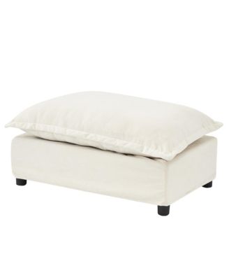 Cozy Armchair Sofa with Ottoman