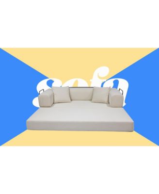 Multifunctional Velvet Sofa Bed