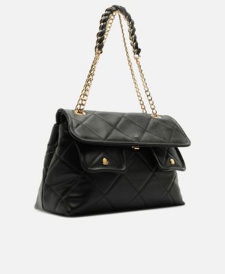 Diana Large Leather Shoulder Bag