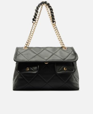 Diana Large Leather Shoulder Bag