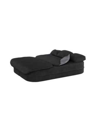  75" Foldable Sofa Bed with Blanket