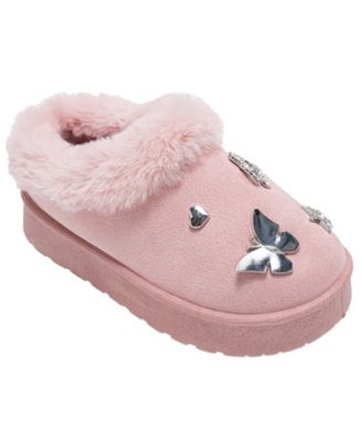Toddler Girls' Winter Slip-On Clogs