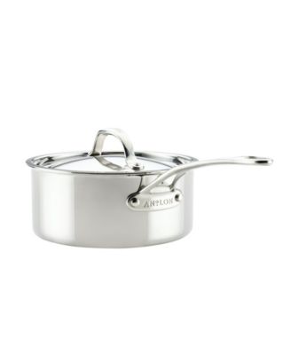 EverLast Stainless Steel Covered Tri-Ply Clad, 3QT Covered Stock and Saucepan