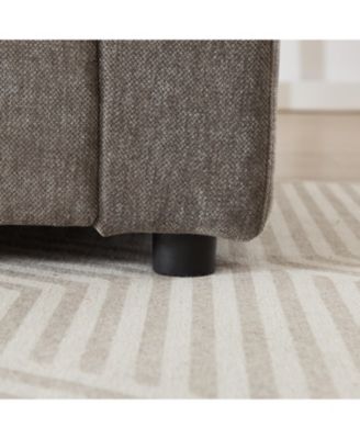 99" Chenille Deep Seat Sofa - Grey