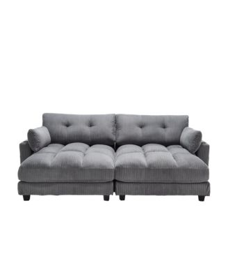 Streamdale Sleeper Sofa Couch Bed,Oversized Chaise Lounge Chair Cozy Cloud Couch