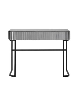 + Vanity Table + Stainless Steel + Mirrored + Drawers