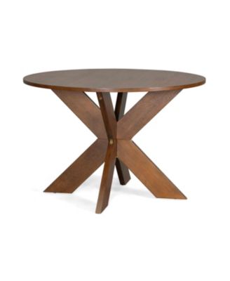 Round Dining Table Modern Farmhouse Kitchen Table