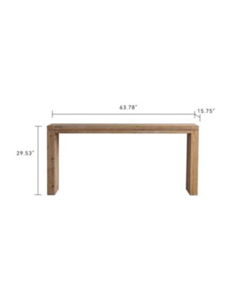 Retro Narrow Console Table