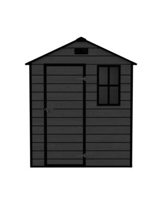 Streamdale 6x6 Resin Storage Shed - Waterproof, UV Proof