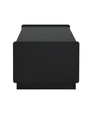 Modern Rectangle Coffee Table with Drawers & Shelves