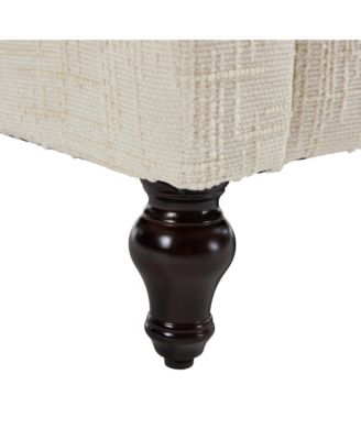 Modern Chenille 2-Seater Sofa w/ LED, USB & Storage