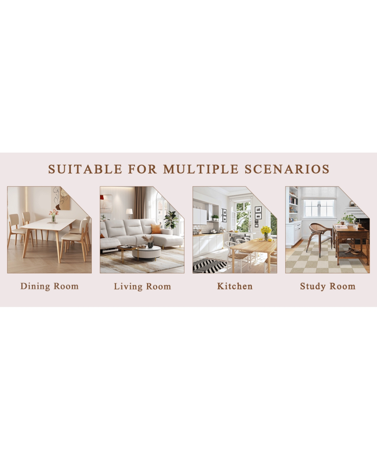 Streamdale Furniture Minimalist Retro Dining Table - Textured Top, Black Metal Legs