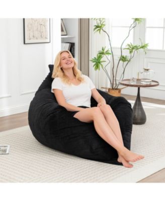 Floor Bean Bag Chair - Lounger for Adults & Kids
