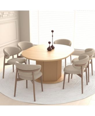 Round Dining Table, Bump Texture Base