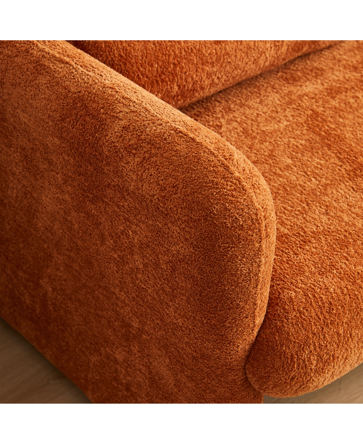 Streamdale Furniture 59" Velvet Sofa Loveseat - Modern Couch for Living Room