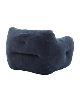 Bean Bag Sofa Chair with Armrests, High-Density Foam, Comfy for Living Room/Bedroom