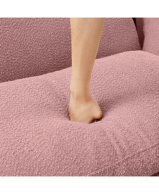 Lucas Ottoman Polyester-Pink