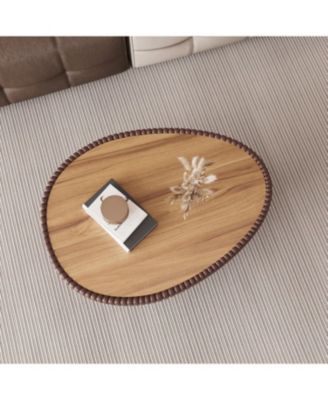 + Marble Top + Leather + Coffee Table