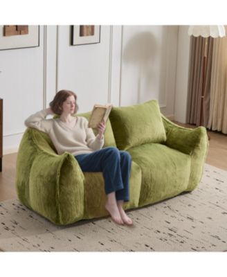 Streamdale Giant Green Bean Bag Couch