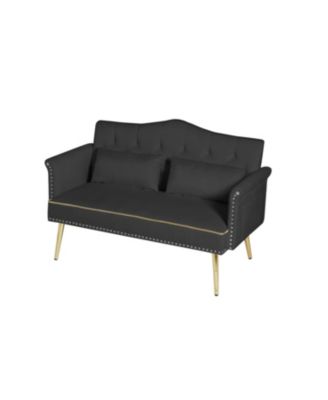 Velvet Loveseat Sofa