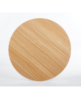 42.1" Oak Tulip Dining Table (Seats 4-6)