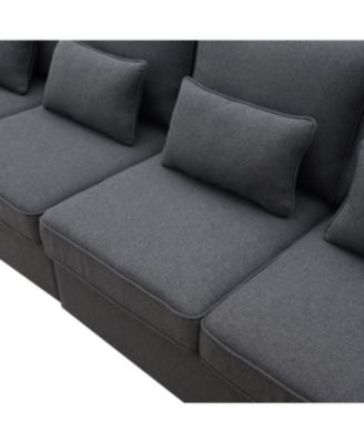 + 4-Seater + Linen + Pockets & Pillows + Sofa