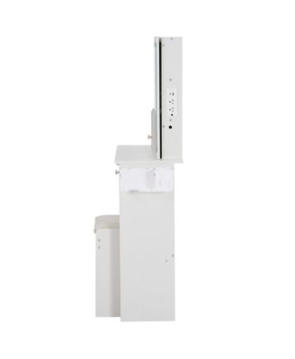 Compact Vanity Table with Enhanced Features