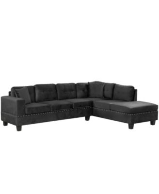 + Sectional Sofa with Storage Ottoman + Fabric (or Leather, if specified) + Storage Feature + Sofa Set