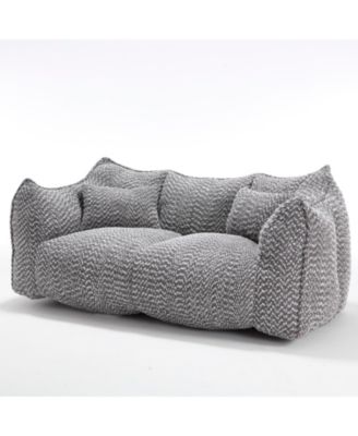 Soft Beanbag Chair - High Resilience Foam Core