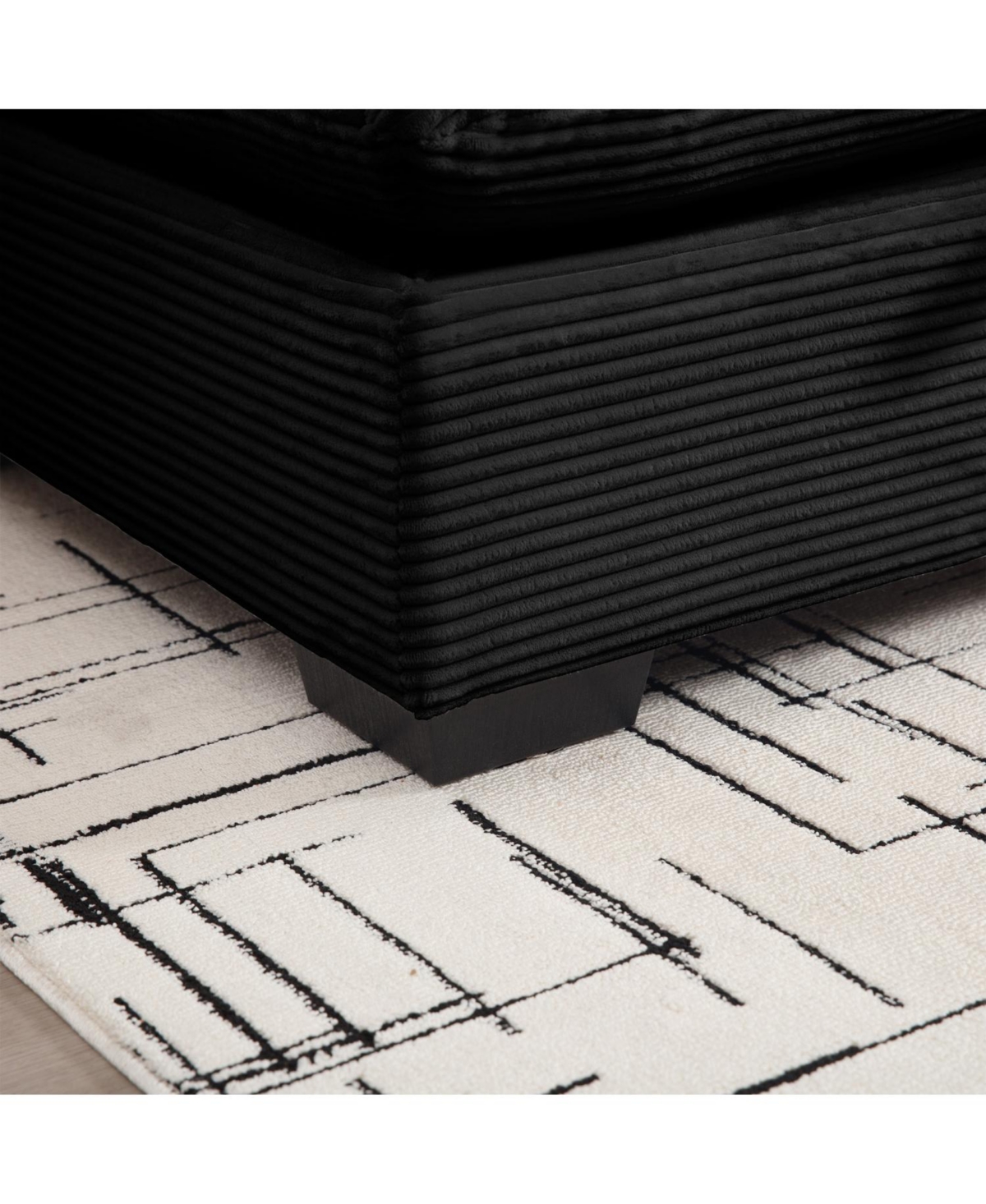 Streamdale Furniture Corduroy Deep Seat Accent Chair