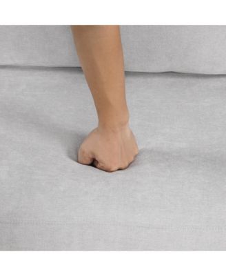 Streamdale 87.4" Sectional Sofa Couch with Reversible Armrests, Gray