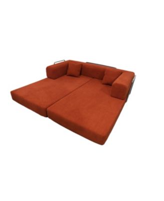 Multifunctional Velvet Sofa Bed