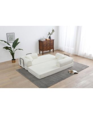 Convertible Corduroy Sleeper Sofa Bed