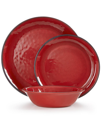 Home Design Studio Paprika Melamine Dinnerware Collection, Only at Macy's