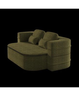 Streamdale 75" Foldable Sofa Bed with Blanket