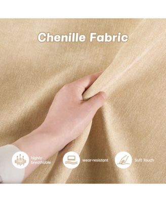 Streamdale U Shape Sectional Sofa with Ottomans & Storage - Chenille Wheat