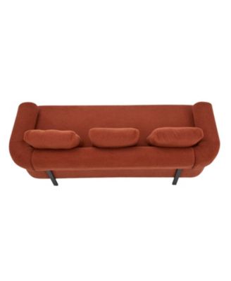 Streamdale 78" Modern Beige Sofa Couch with 3 Pillows