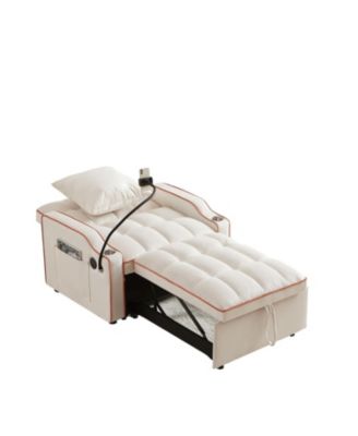 3-in-1 Convertible Sofa Bed Sleeper Chair Pull Out Couch