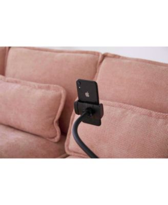 106" U-Shape Sectional Sofa Cloud Couch, Chenille, Ottoman & Pillows