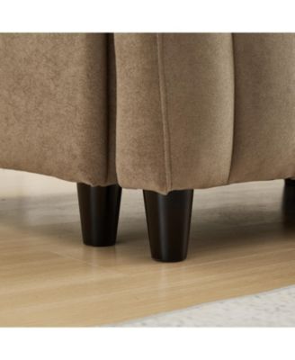 83" Futon Sofa Bed with Pillows, Convertible Sleeper