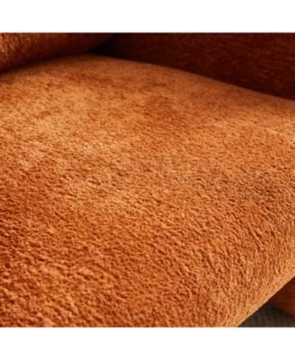  34" Velvet Sofa - Modern Single Couch for Small Spaces