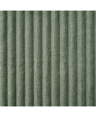 Corduroy Sofa- Modern Design, Easy Assembly - Olive Green