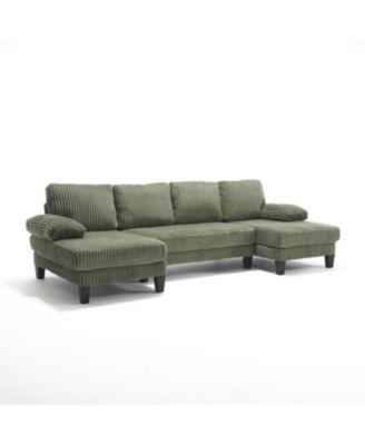 Streamdale U-Shaped Sofa with Double Chaise & Oversized Seat