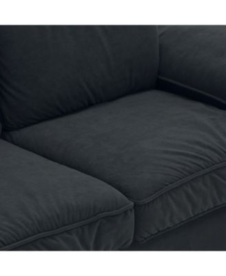 Velvet Storage Loveseat - Modern Sofa for Small Spaces