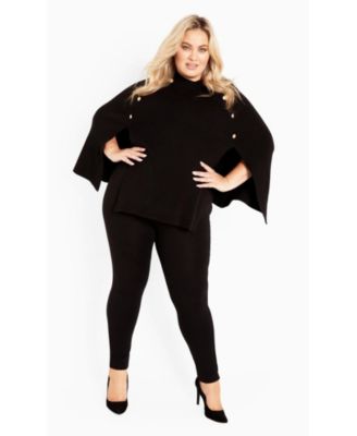 Women's Olivia Button Cape Jackets