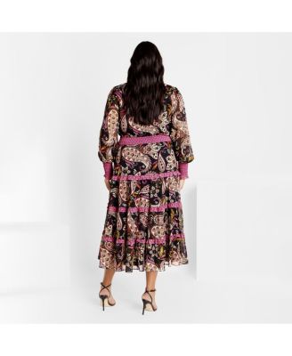 Plus Size Gwendolyn Print Dress