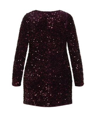 Women's Sequin Eclipse Dress