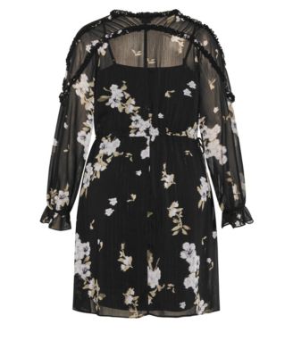 Plus Size Amira Print Dress