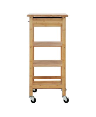 Bamboo Kitchen Trolley