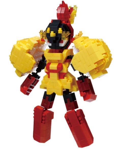 Конструктор Bandai Nanoblock - Pokemon RS Series - Armarouge Building Kit